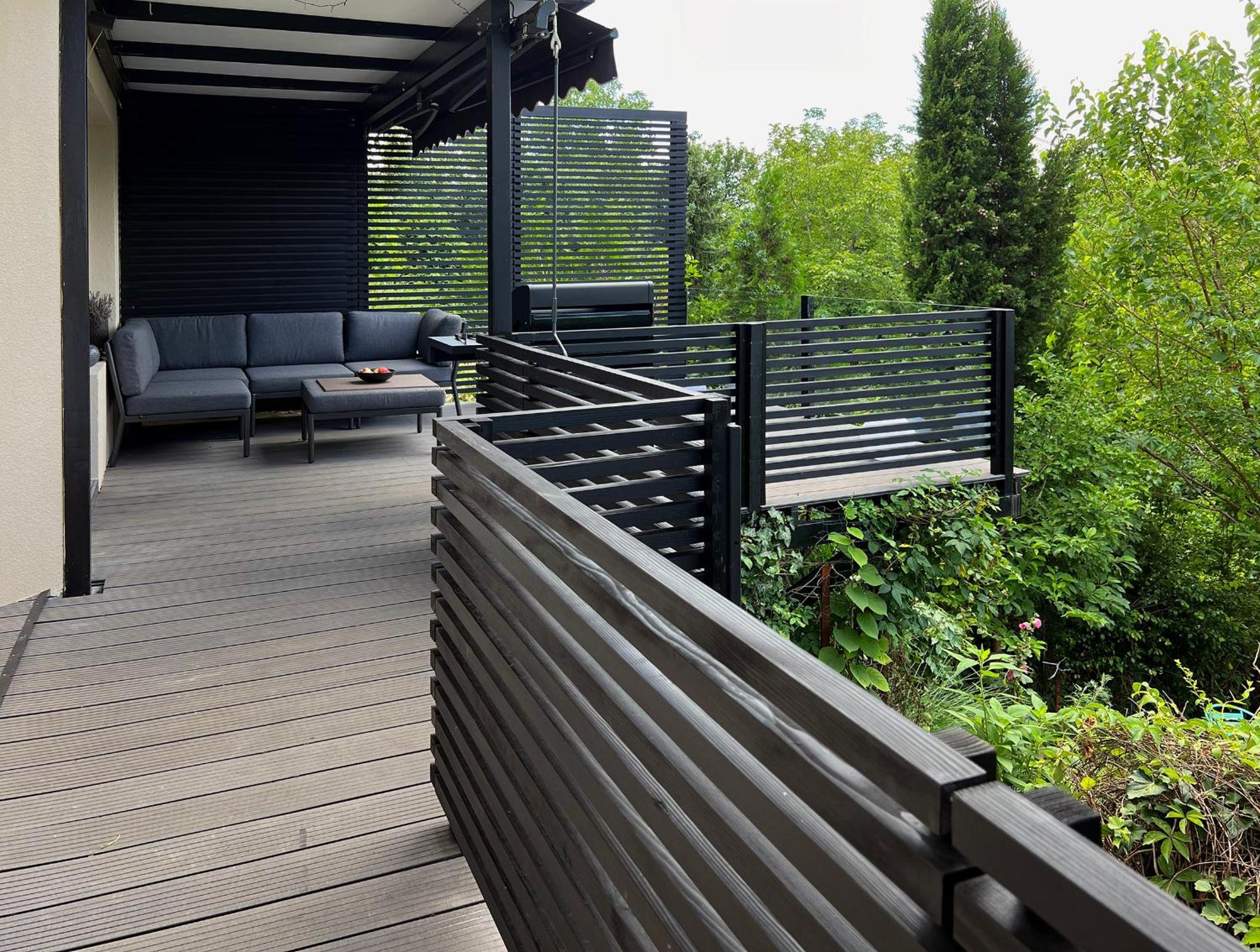Pergola House In A Green Oasis With Fantastic View Petrovaradin Buitenkant foto